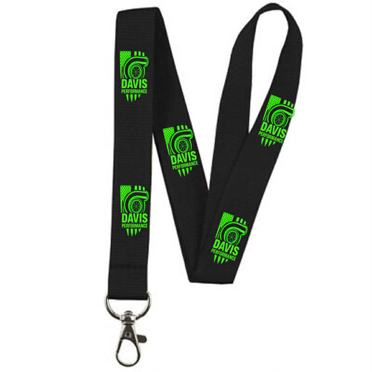 American Flag Logo Lanyard