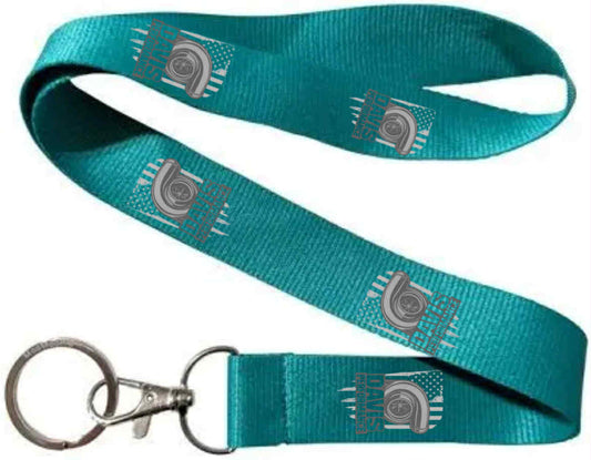American Flag Logo Lanyard